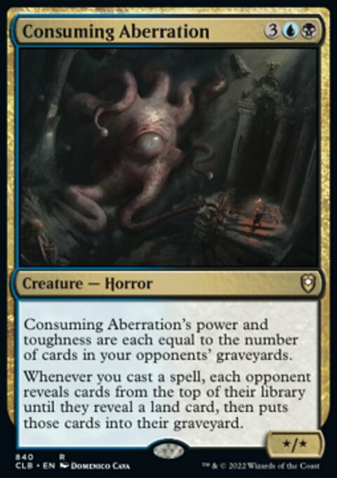 Consuming Aberration